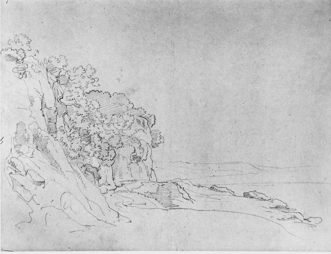 Luigi Basiletti-94-Rocce in riva la mare